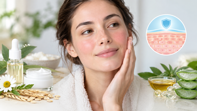 Peau sensible : quels actifs privilégier pour renforcer la barrière cutanée ?